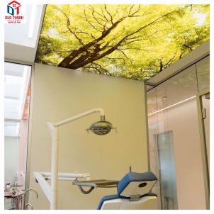 Trần xuyên sáng cho phòng khám nha khoa 01