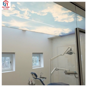 Trần xuyên sáng cho phòng khám nha khoa 03