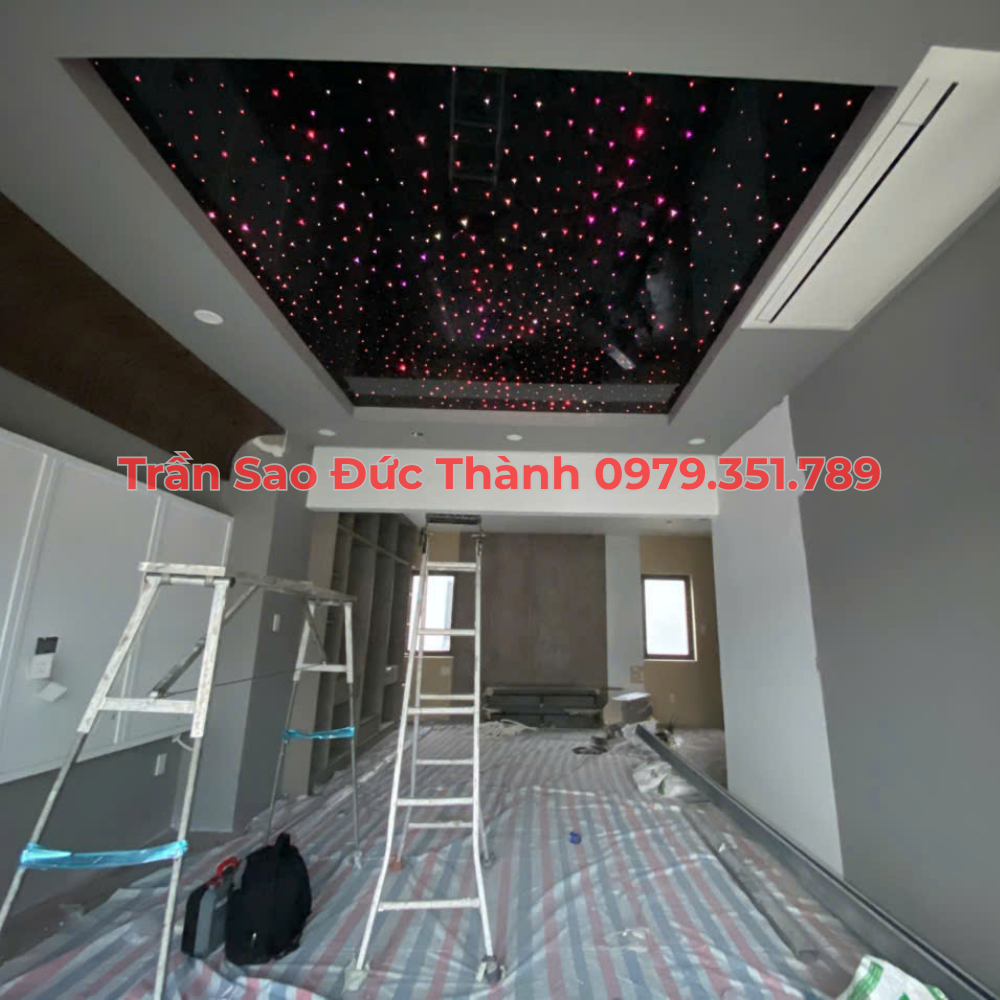 Trần sao sợi quang – Giải pháp trang trí nội thất hiện đại, đẳng cấp và huyền ảo
