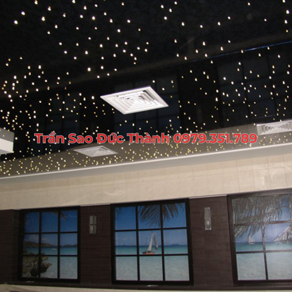Ý tưởng thiết kế trần sao sáng tạo cho phòng khách