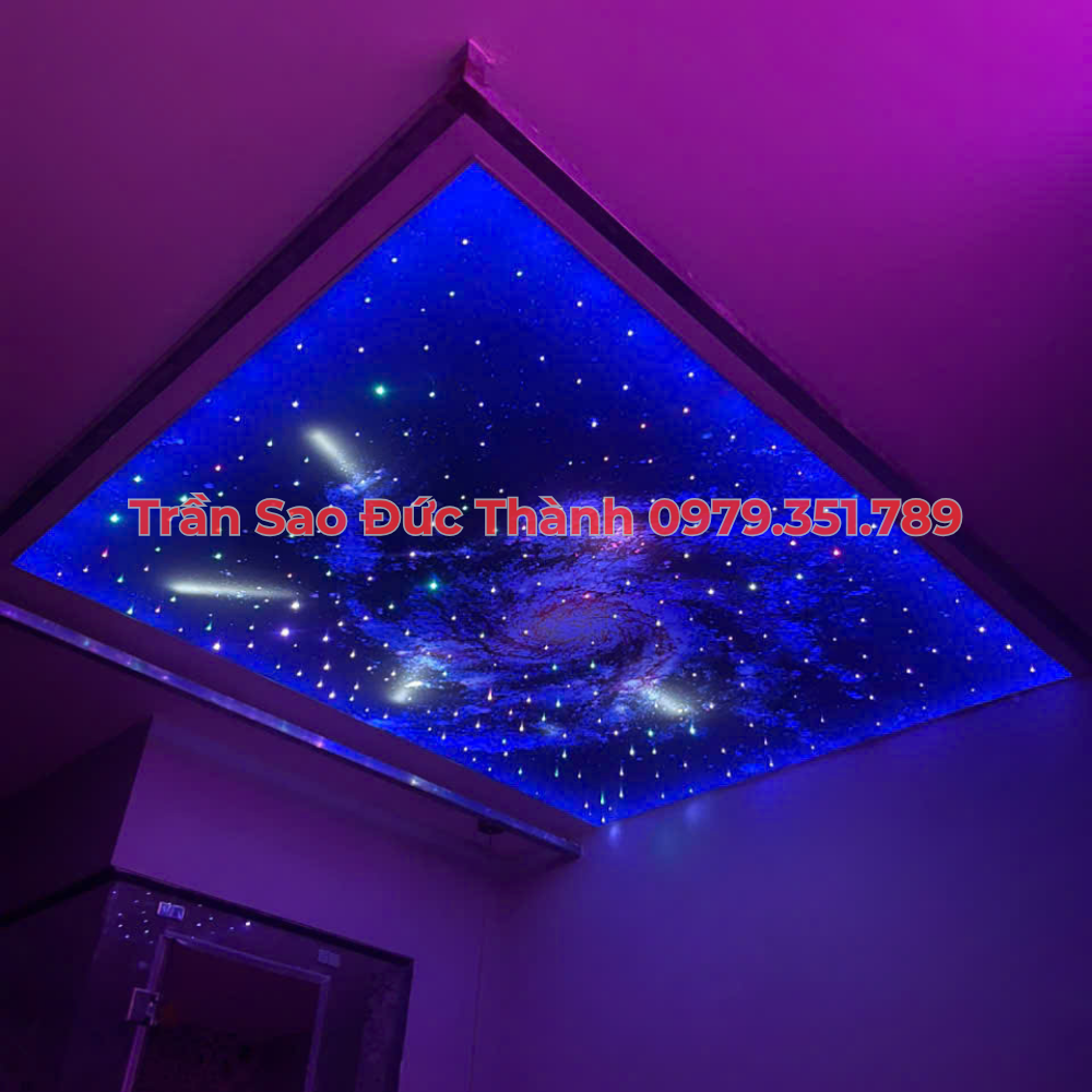 Các ứng dụng thực tế của trần sao sợi quang