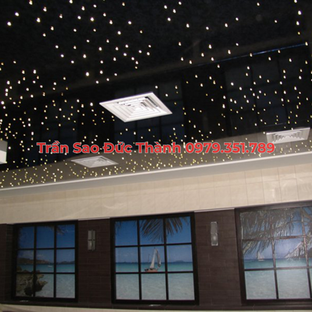Ý nghĩa của trần sao trong không gian phòng khách